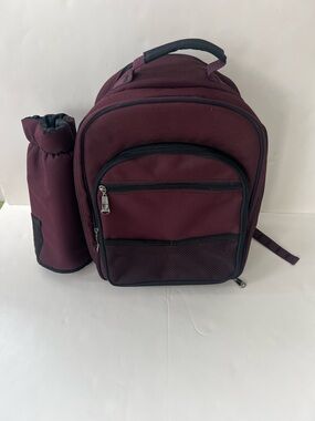Picnic Backpack with Bottle Holder Hiking,camping